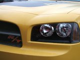 2006 Dodge Charger HEMI R-T Daytona Grille R-T Badge & Headlight Detail Top Banana
