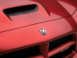 2006 Dodge Charger HEMI R-T SRT8 6.1L 425 HP Grille Opening & Hood Scoop Detail Inferno Red