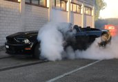 Shelby GT500 Burnout